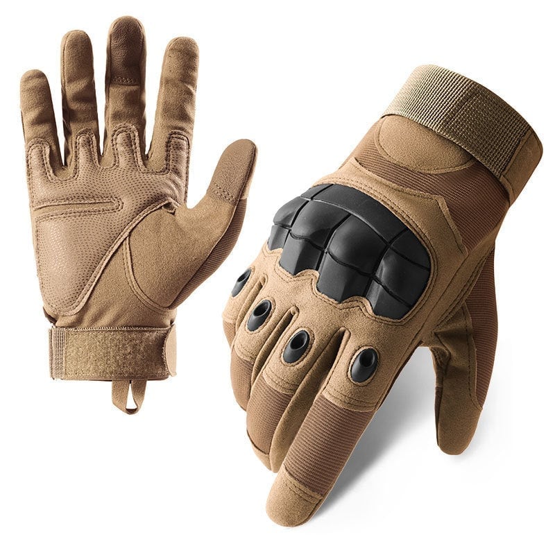 Gants Tactiques Pleins Doigts – Gants de Travail Extérieurs Protecteurs