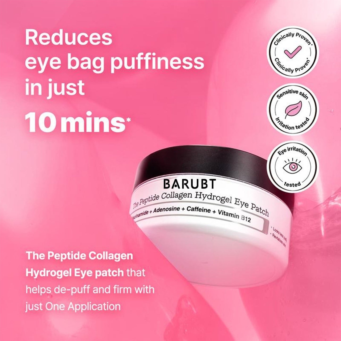 Patchs Yeux Peptides & Collagène contre les Cernes (60 pièces)
