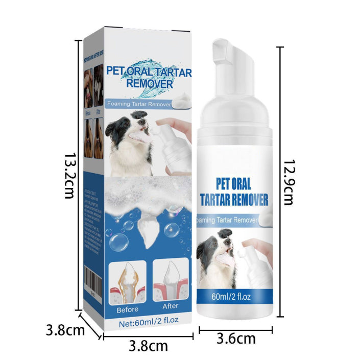 đ¶đ± Mousse de dĂ©tartrage pour chiens