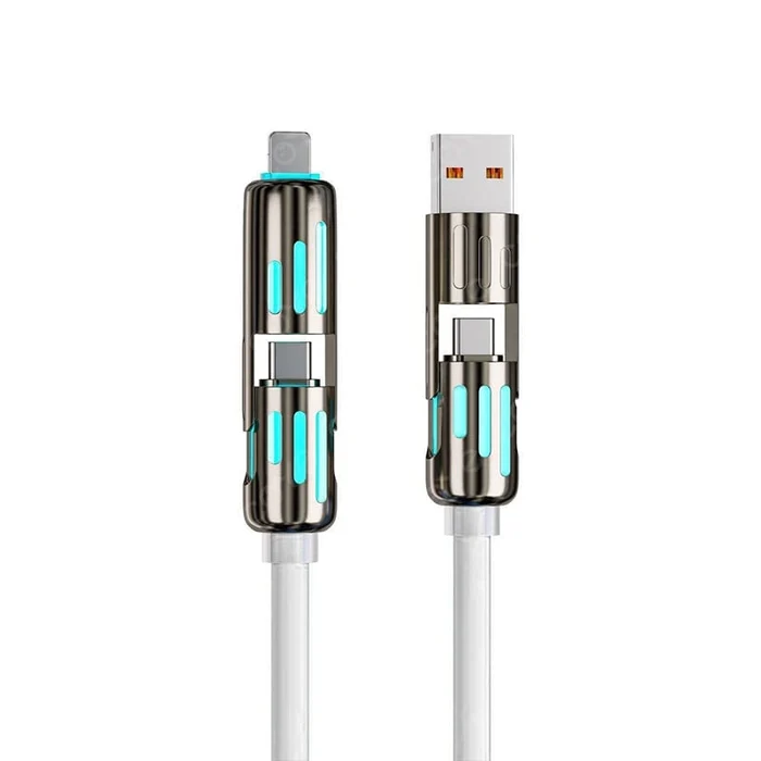 Câble de charge rapide USB 4-en-1