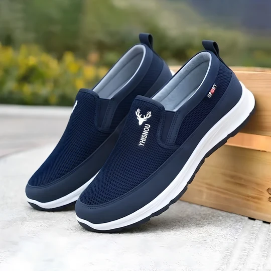 Chaussures bateau classiques et légères pour hommes – Mocassins slip-on décontractés et confortables