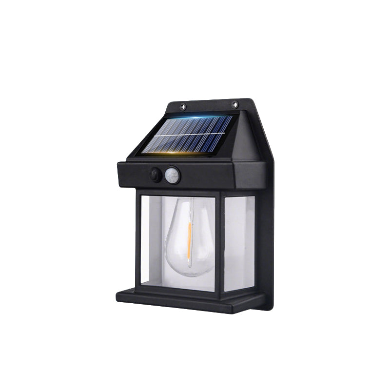 Applique Murale Solaire avec Détecteur de Mouvement – Éclairage Extérieur Solaire – Sans fil & Imperméable (IP65)