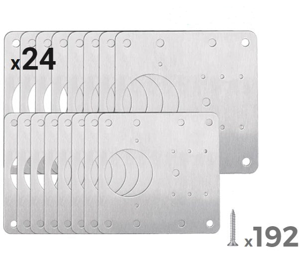 Kit de réparation professionnel pour charnières de placard
