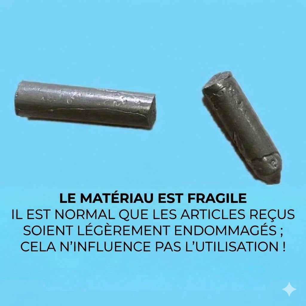 Électrodes de soudage électrique universelles – Lot de 6 pièces