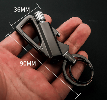 Porte-clés allume-feu de survie