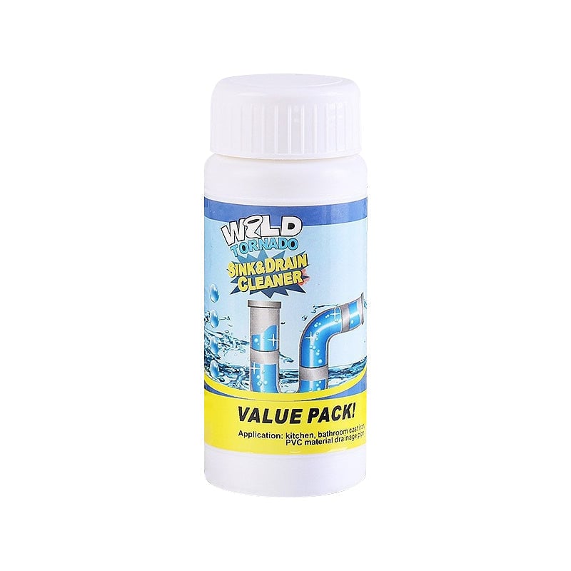 Déboucheur de Canalisation Puissant - Poudre Effervescente pour Évier et Salle de Bain(Contre les Bouchons)