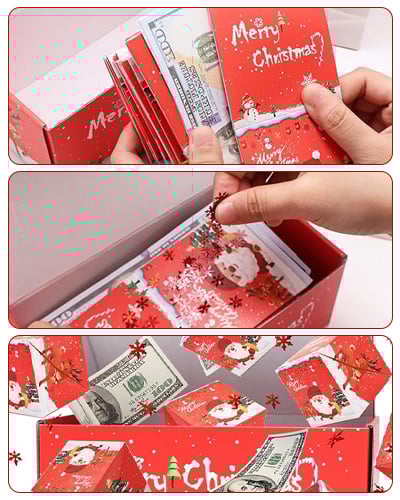 Boîte explosion de Noël