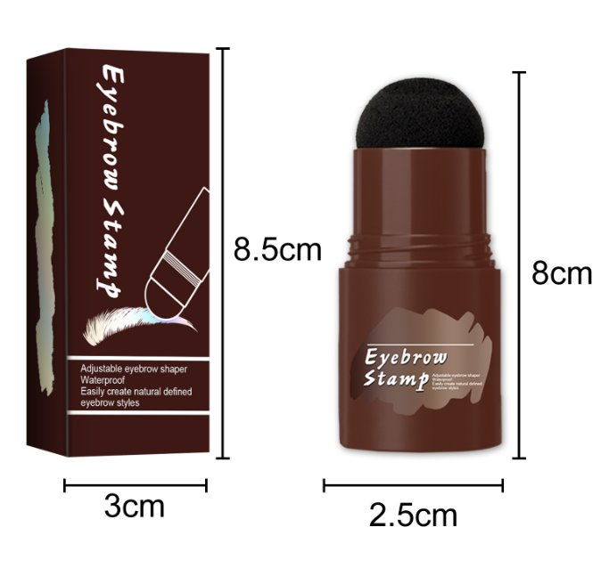 Kit professionnel de tampon et pochoirs à sourcils - Pour une symétrie parfaite