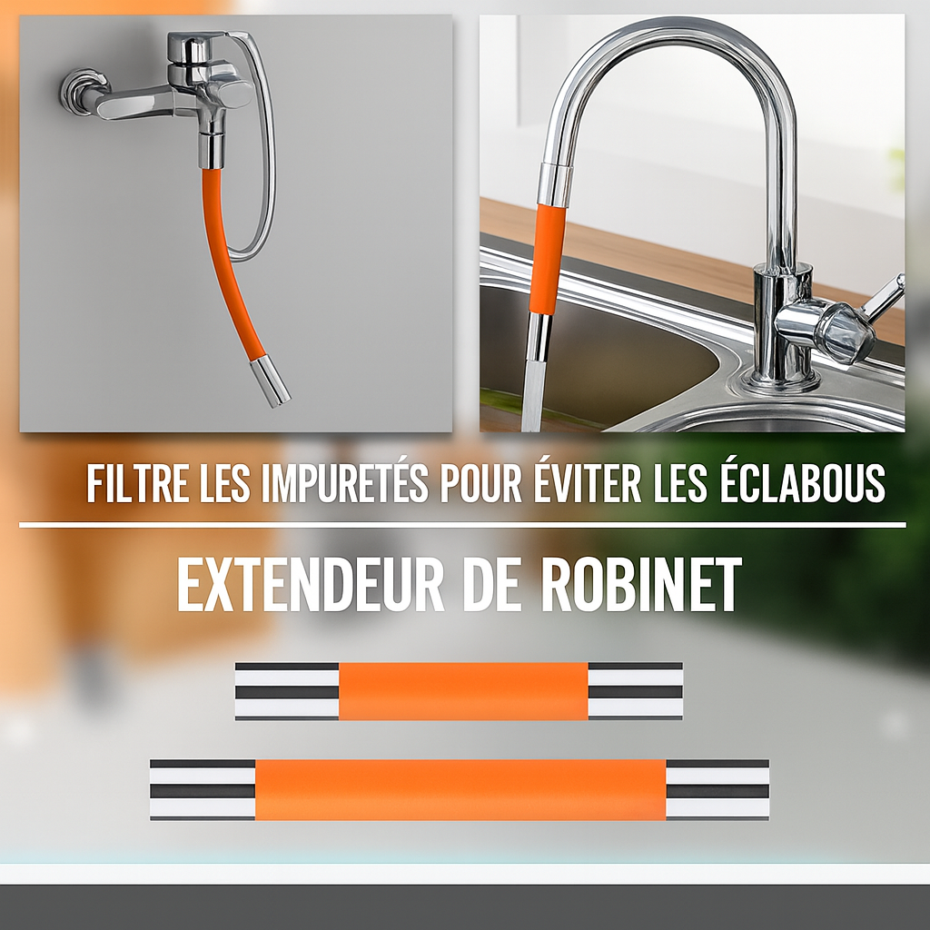 Tube d’extension de mousse universel – Pratique pour les coins difficiles d’accès