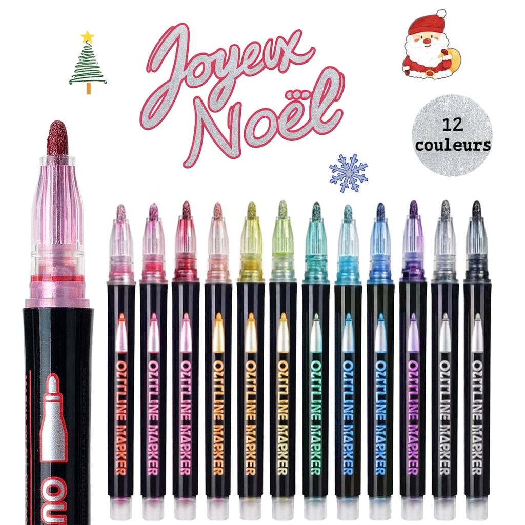 Stylos Paillettes Magiques