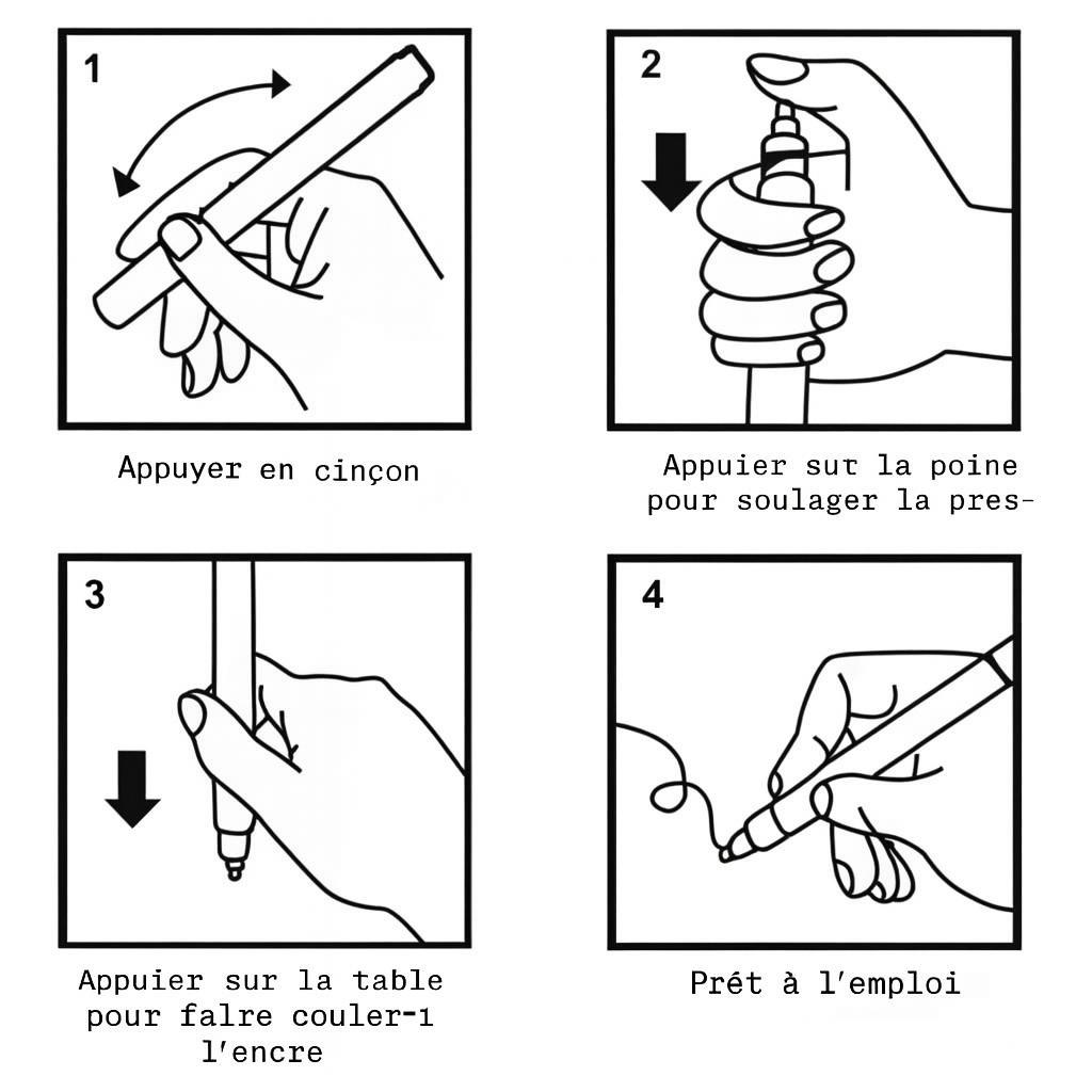 Stylos Paillettes Magiques