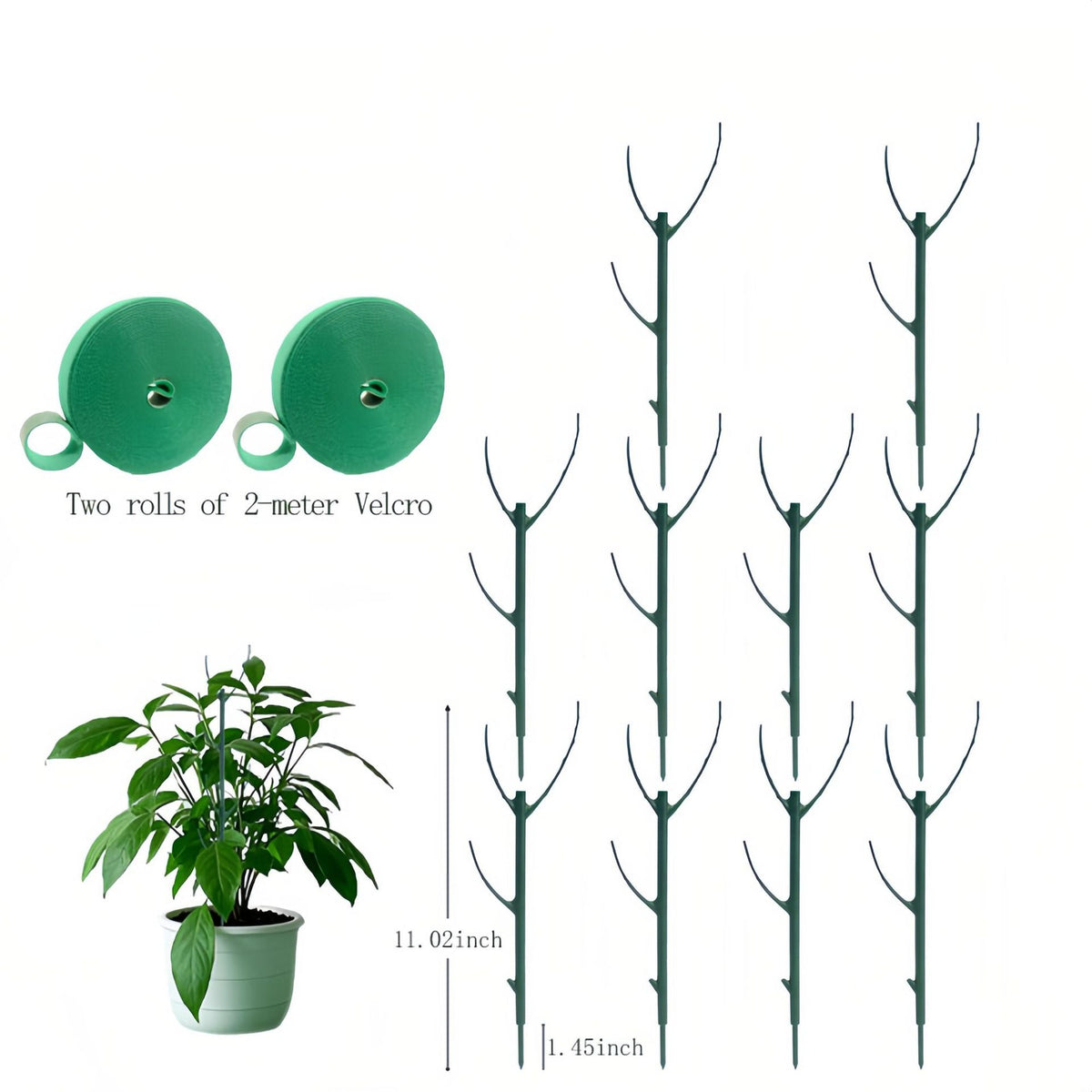 Tuteur empilable pour plantes