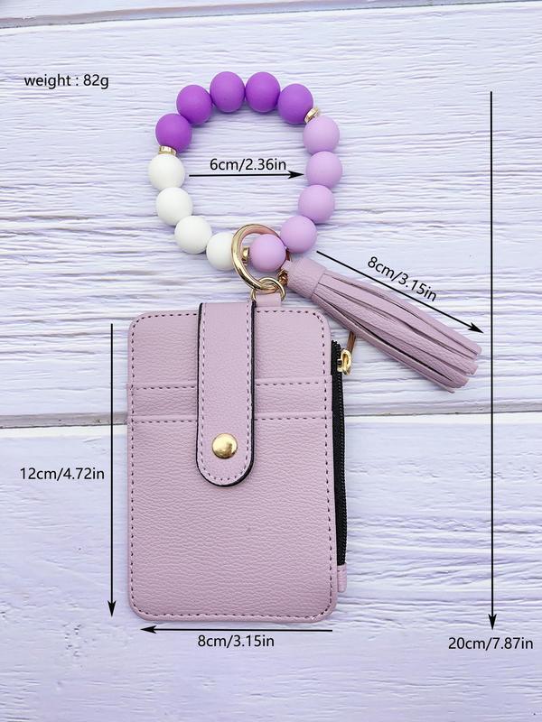 Porte-clés Bracelet en Silicone Tendance - Style Boho