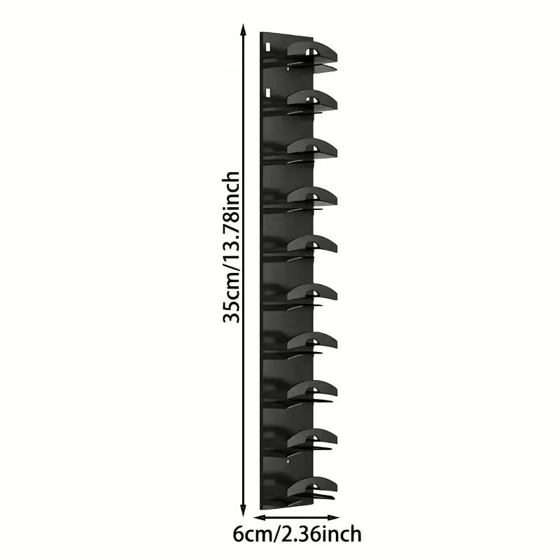 Organisateur de casquettes avec 10 clips - Pour cintre