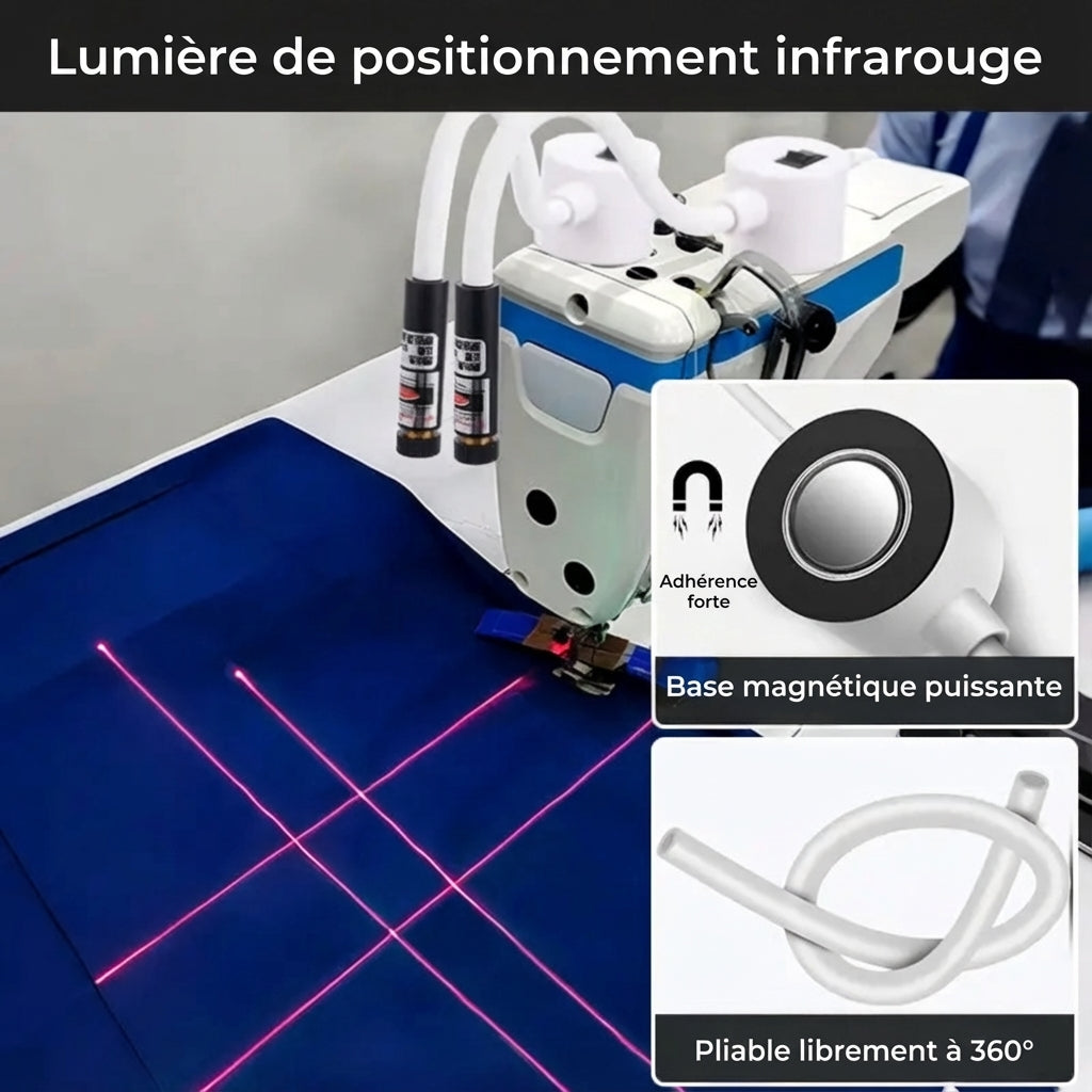 Guide Laser pour Machine à Coudre StitchLaser™ - Pour une couture droite