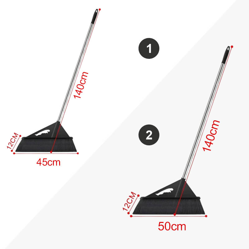 Balai de Jardin Robuste avec Poils Durs