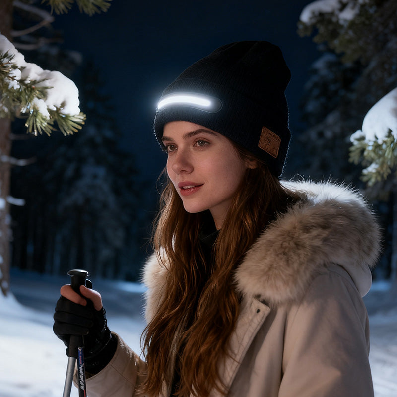 Bonnet intelligent – Bluetooth & éclairage LED