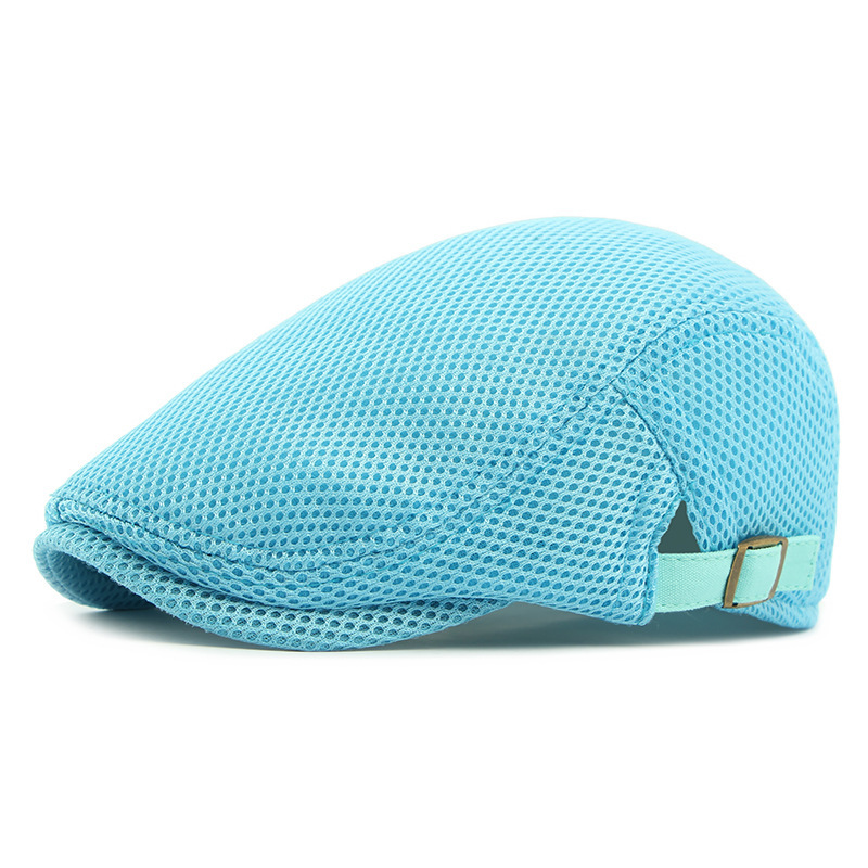 Casquette plate respirante avec sangle réglable
