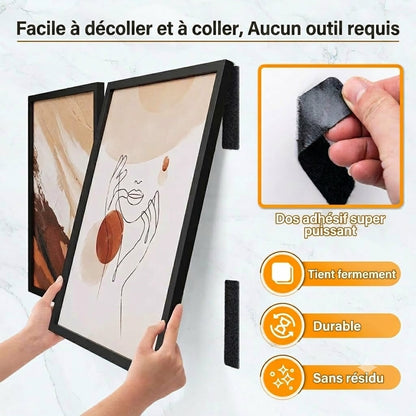 Bande scratch auto-adhésive puissante (1 lot de 20 pièces)