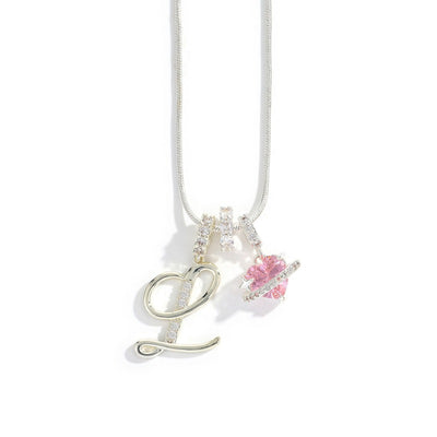 Élégant collier avec pendentif cœur