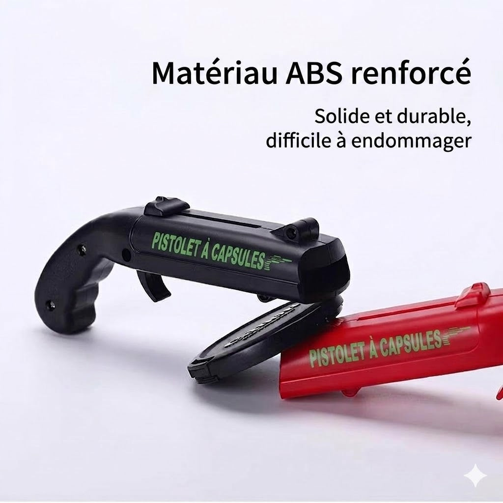 Pistolet décapsuleur - Décapsuleur tireur - L'outil de fête ultime