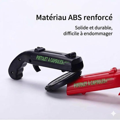 Pistolet décapsuleur - Décapsuleur tireur - L'outil de fête ultime