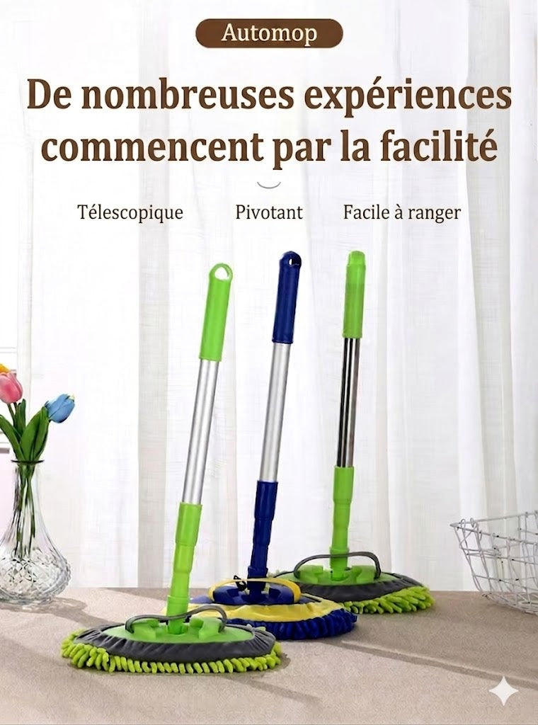 Balai de lavage de voiture télescopique