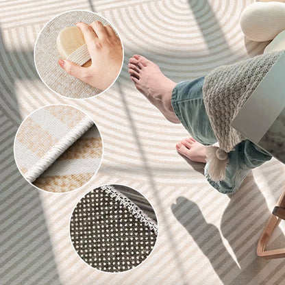 Tapis de Luxe Lavable et Résistant aux Taches