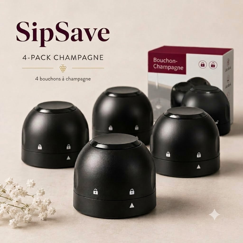 SipSave – Bouchons pour vin et champagne