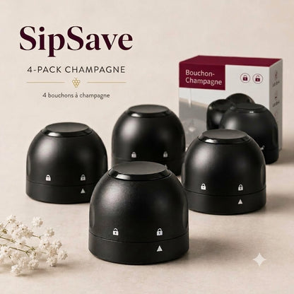 SipSave – Bouchons pour vin et champagne