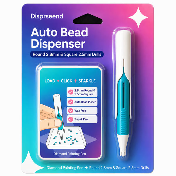 💎 Stylo de peinture diamant automatique et plateau secoueur ✨