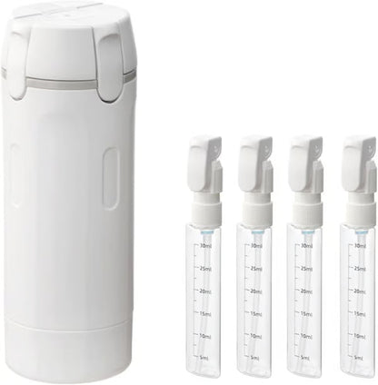 Kit de Flacons de Voyage 4-en-1 pour Bagage à Main – Flacons de Voyage en Silicone Anti-fuite