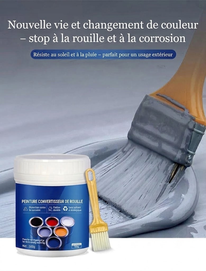 Peinture métaux antirouille à l'eau
