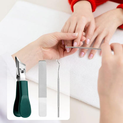 Pince à ongles professionnelle pour ongles incarnés et épais – Design en bec d'aigle