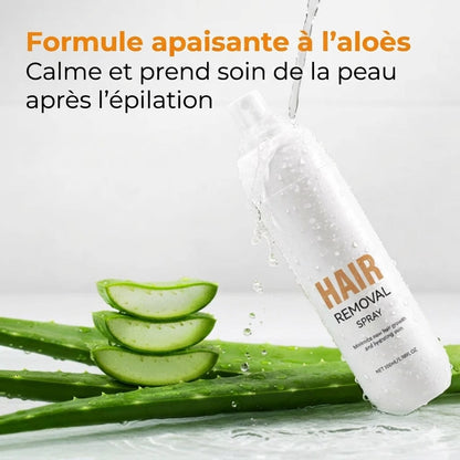 Spray dépilatoire aromatique