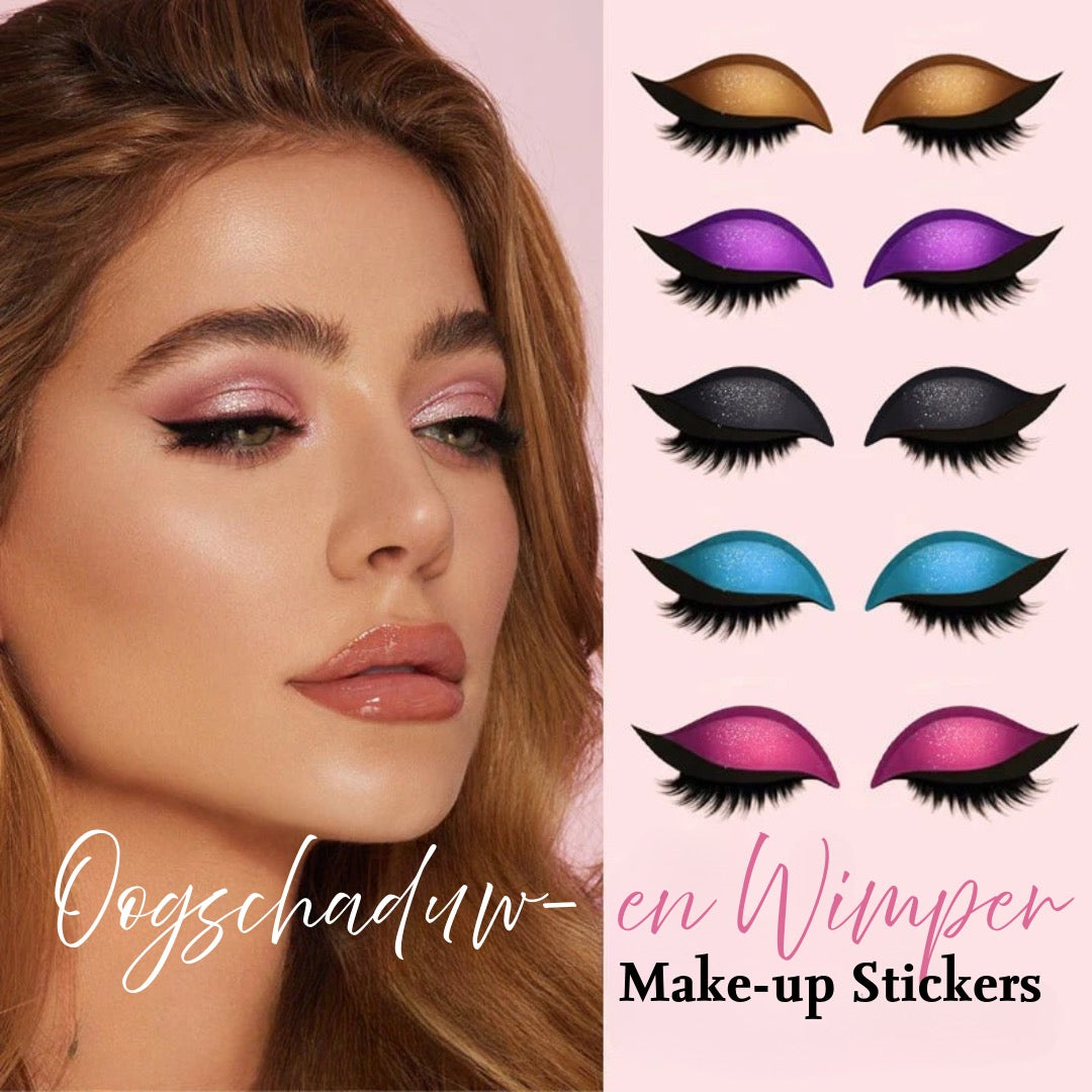 Autocollants de maquillage pour fard à paupières et cils