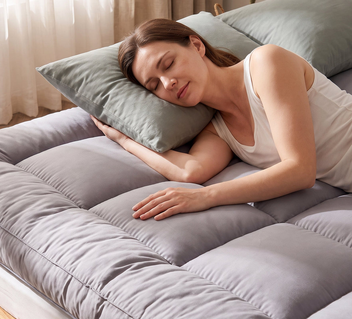 Protège-matelas matelassé doux