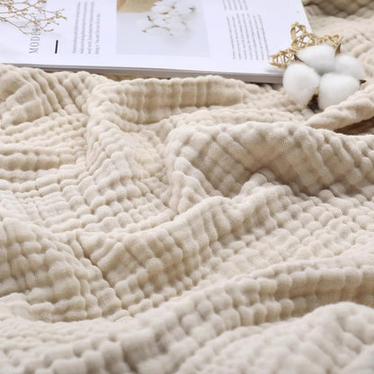 Couverture rafraîchissante en mousseline douce