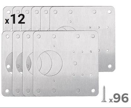 Kit de réparation professionnel pour charnières de placard