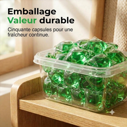 Pastilles nettoyantes et désodorisantes pour canalisations
