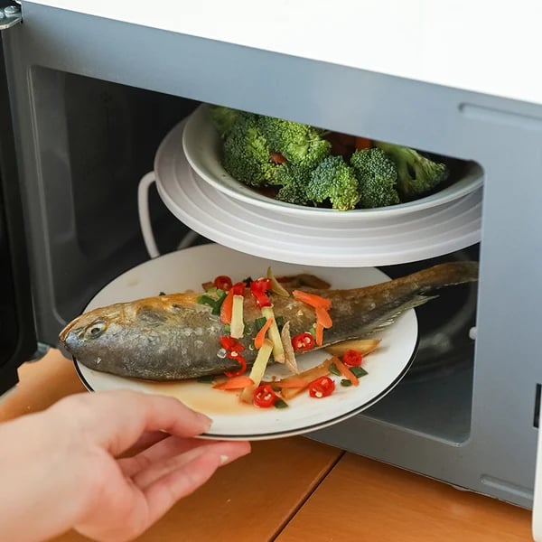Plateau pliable pour micro-ondes