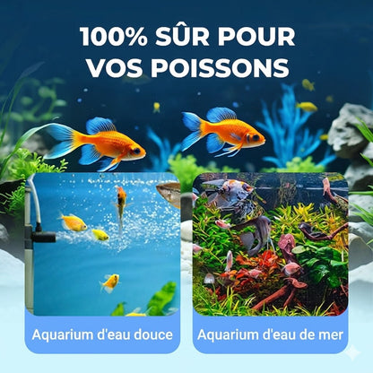 Clarificateur d'eau puissant pour aquarium - 100ml - Contre l'eau trouble