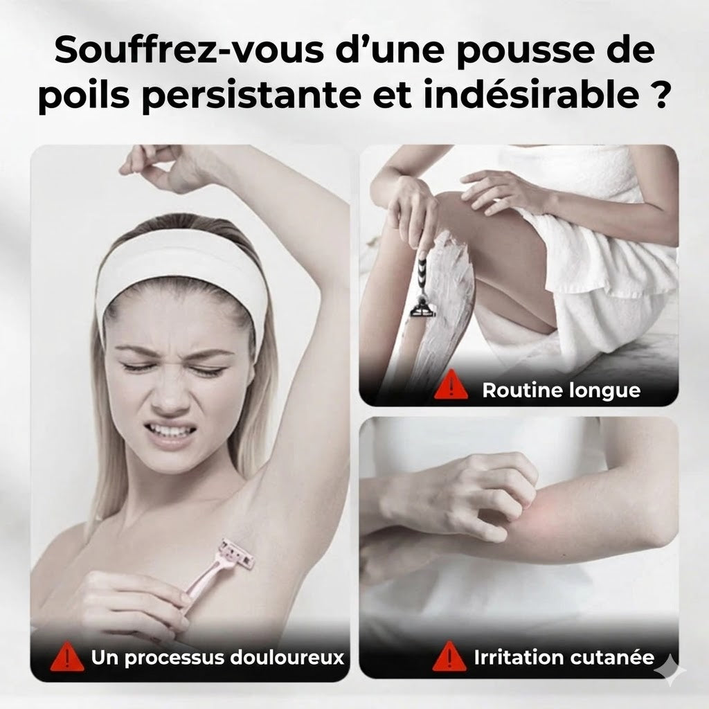 Spray dépilatoire aromatique