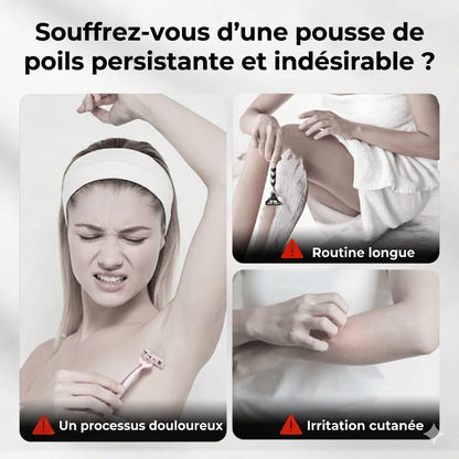 Spray dépilatoire aromatique