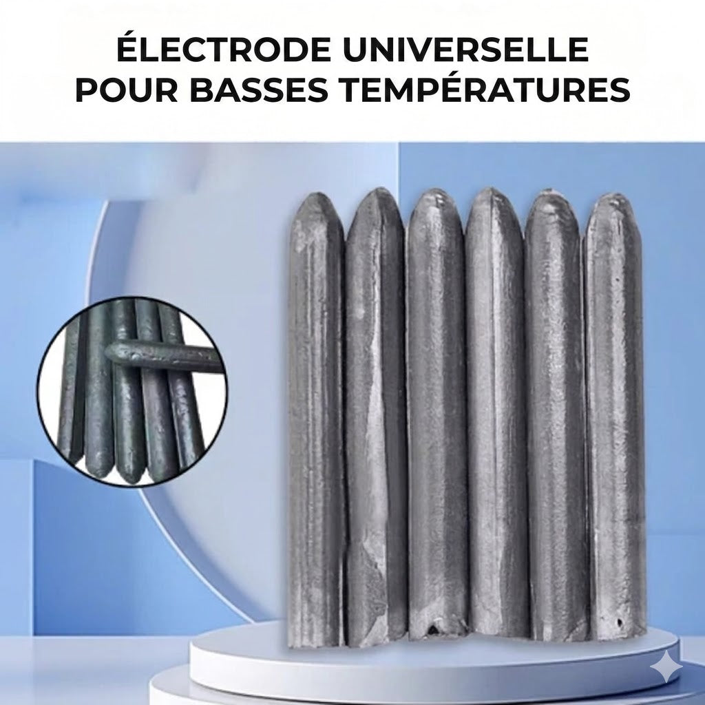 Électrodes de soudage électrique universelles – Lot de 6 pièces