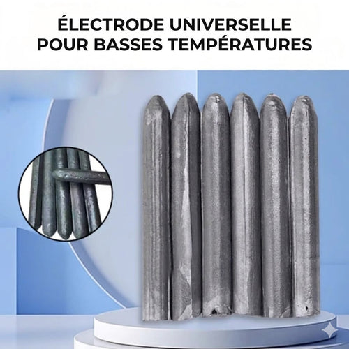 Électrodes de soudage électrique universelles – Lot de 6 pièces