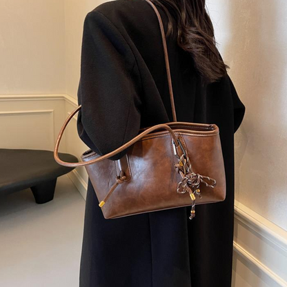 Sac à bandoulière en cuir végan