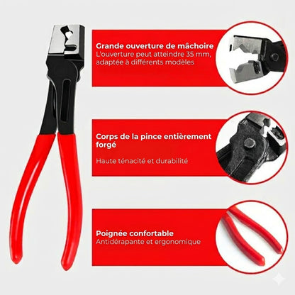 Kit de pinces de déconnexion pour voiture - Outil multifonction