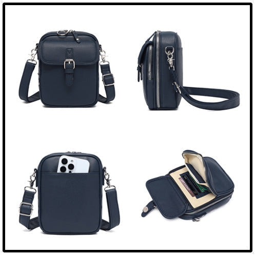 Petit sac bandoulière carré pour femme – Élégant sac à main rigide boîte