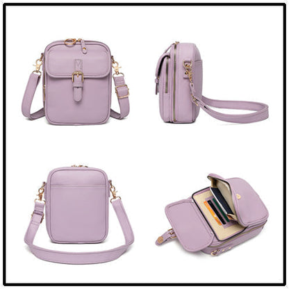 Petit sac bandoulière carré pour femme – Élégant sac à main rigide boîte